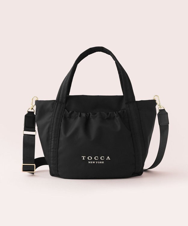 TOCCA 【WEB＆一部店舗限定】【撥水・サスティナブル素材】SOSTA MINIBAG ミニバッグ ブラック系