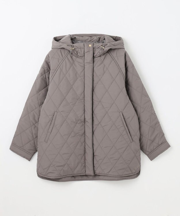 ANY 【洗濯機可/撥水】ダイヤキルトブルゾン モカ