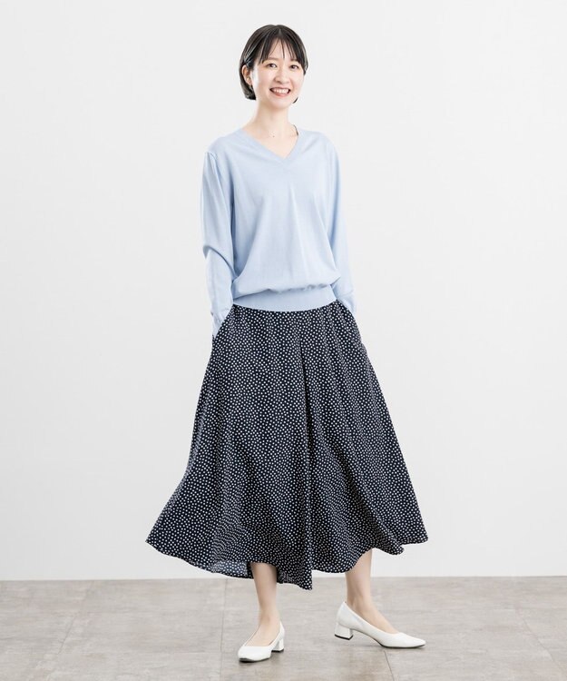 ONWARD Reuse Park 【23区】ニット春夏 ブルー