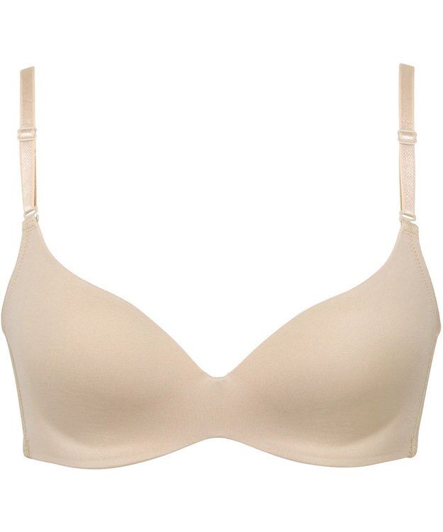 Wing ノンワイヤーブラ 【シンクロブラ】 動いてもズレにくい MB4015 ウイング／ワコール シナモンブラウン