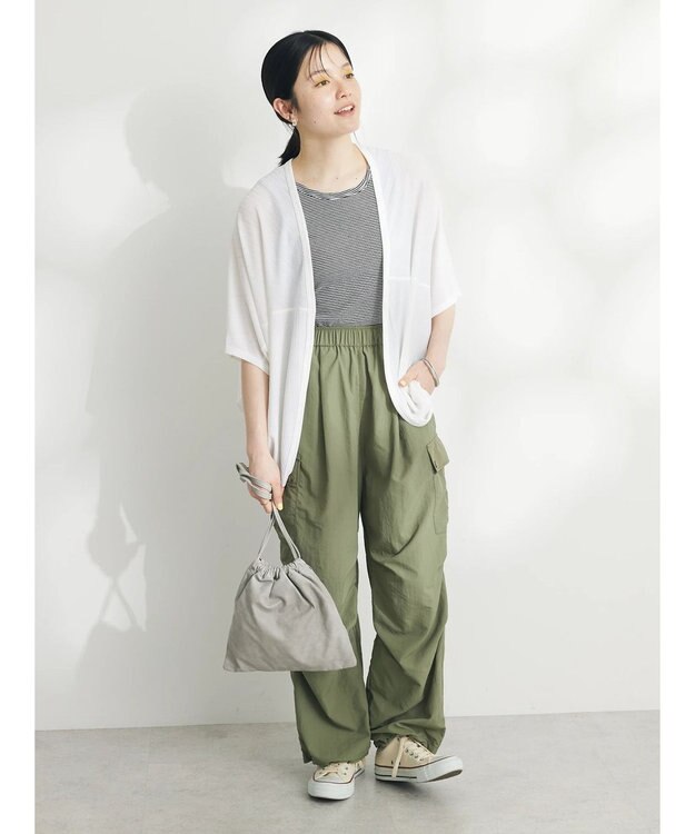 CRAFT STANDARD BOUTIQUE ランダムテレコモモンガカーディガン Off White