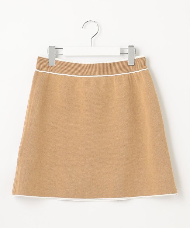 23区GOLF 嬉しいセット企画【ニット＋リバーシブルスカート】【WOMEN】 カラーニットアップ アイボリー系