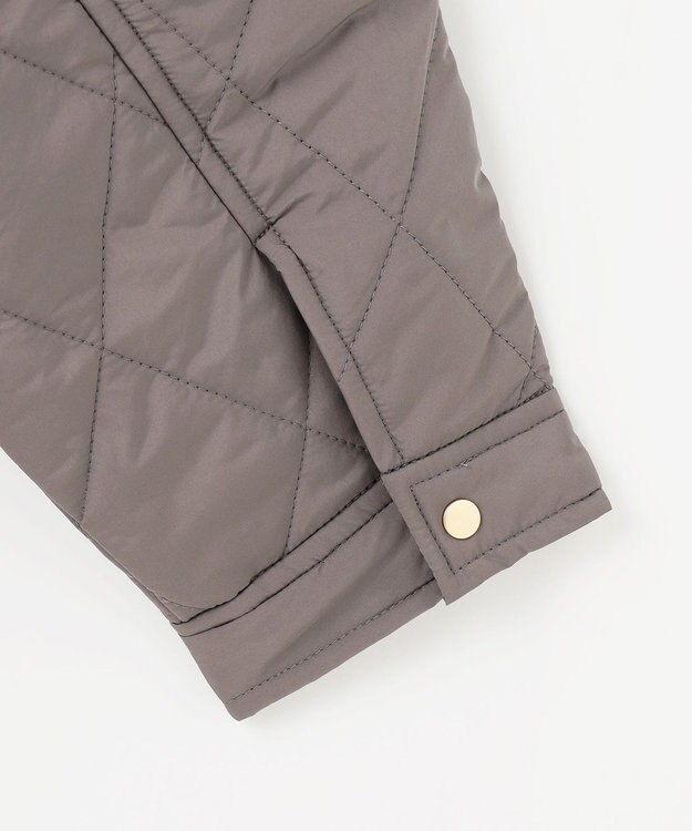 ANY 【洗濯機可/撥水】ダイヤキルトブルゾン モカ