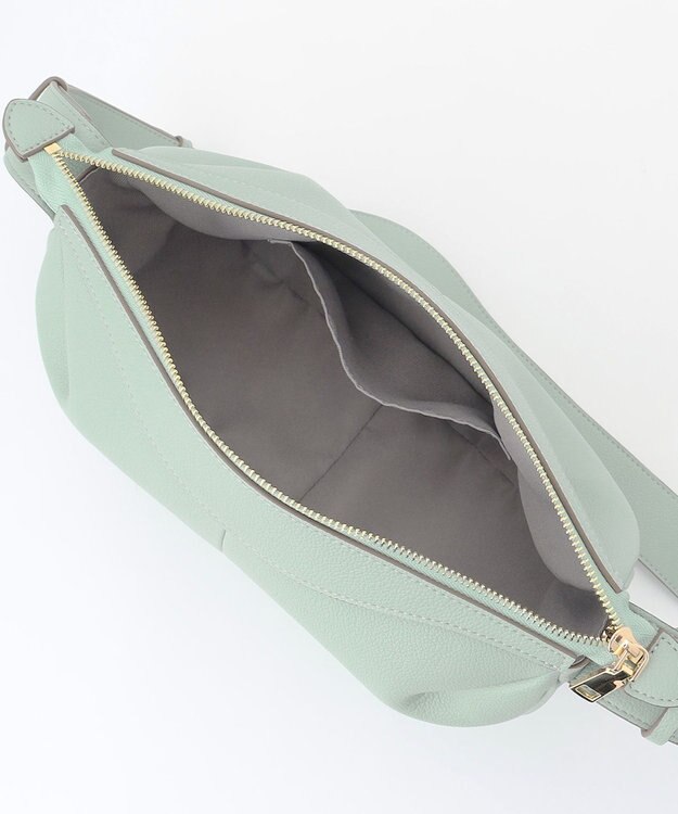 組曲 ハーフムーンショルダー バッグ スモーキーグリーン系