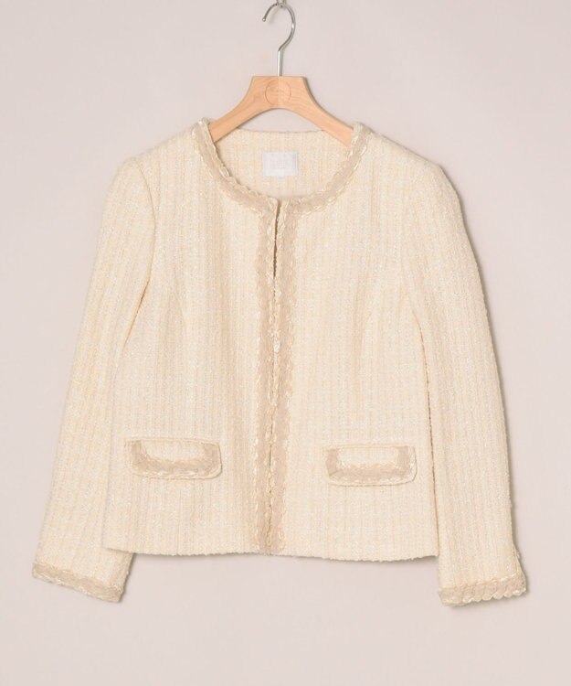 ONWARD Reuse Park 【自由区】ジャケット春夏 オフホワイト