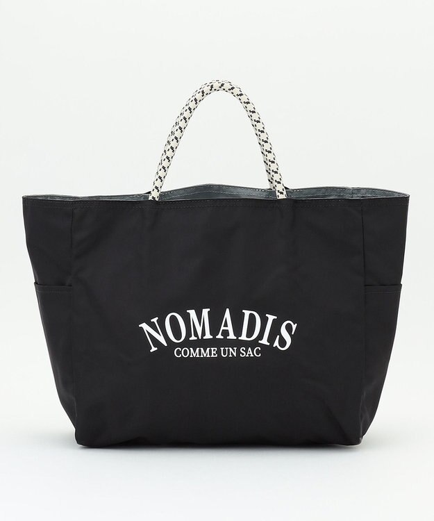 23区 【新色追加/23区別注カラーあり】NOMADIS  SAC2 WIDE リバーシブル トートバッグ 【23区別注カラー】ブラック×グレー