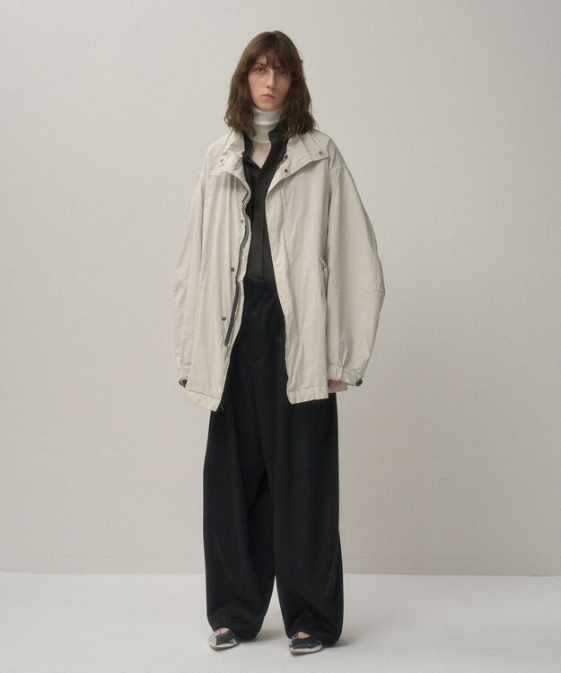 ATON AIR WEATHER | ショートモッズコート - UNISEX WARM WHITE