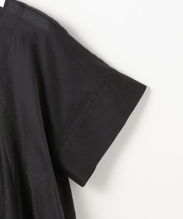 自由区 ブライトシアーシャンブレー ブラウス ブラック