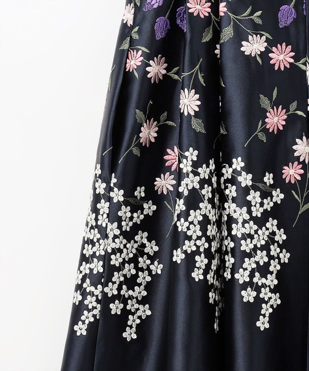 TOCCA 【洗える】AUTUMN GARDEN ドレス ネイビー系7