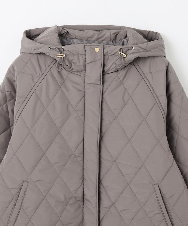 ANY 【洗濯機可/撥水】ダイヤキルトブルゾン モカ