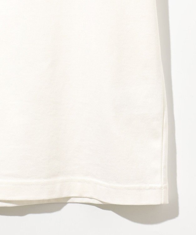 JOSEPH ABBOUD MOUNTAIN 【日本製・アーティストコラボレーション】プレーティング天竺Tシャツ ホワイト系ウサギ