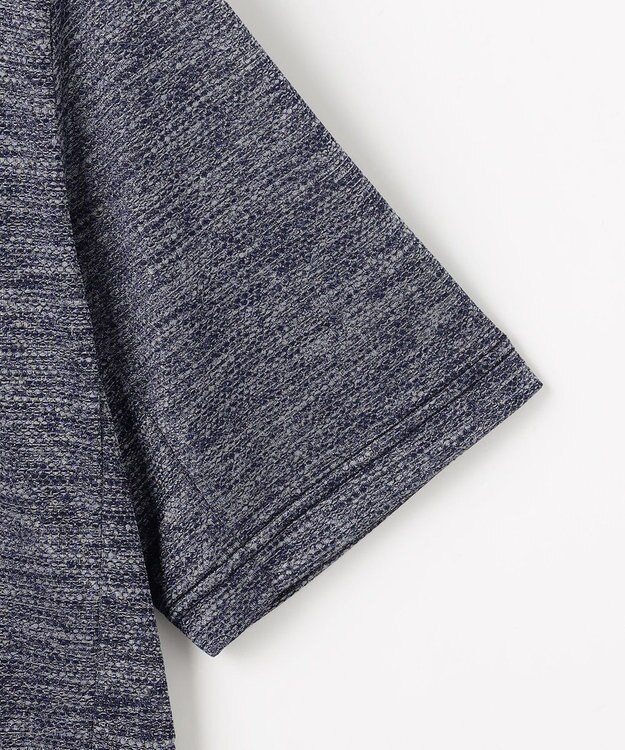 JOSEPH ABBOUD MOUNTAIN 【ゆったり】ドライクールスキンアウトドア Tシャツ ネイビー系