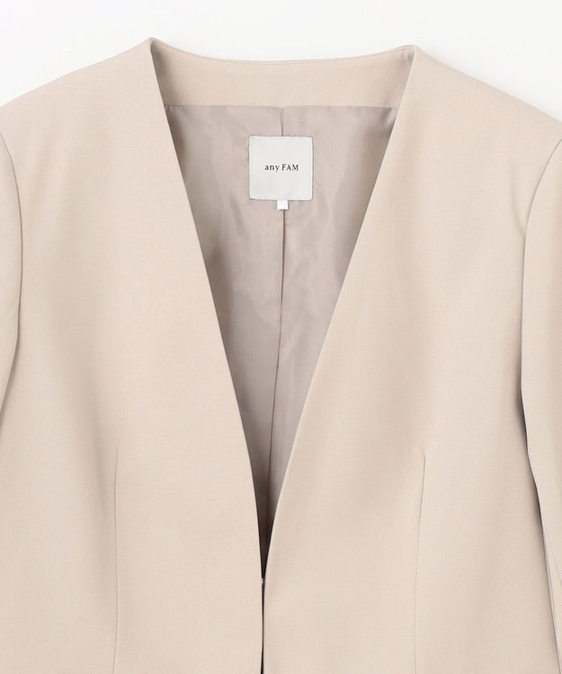 ANY 【WEB・一部店舗限定】【ストレッチ/UVケア/接触冷感】イージィケアストレッチジャケット ベージュ系