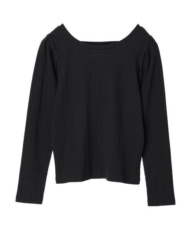 Green Parks 前後２ＷＡＹパワショルリブプルオーバー Black