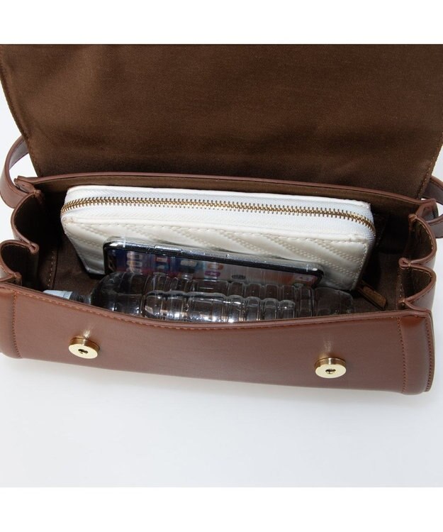 UNBILLION カカトゥ kakatoo / ロール型ボディバッグ ブラウン