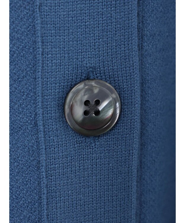 earth music&ecology やわらかタッチＶネックカーディガン Sax