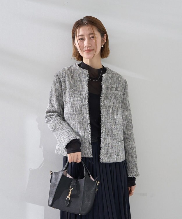 YECCA VECCA ハイネックシアートップス Black