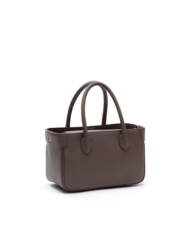 A.D.M.J. 【牛革】ミニトートバッグ　（Dカン付き） ベニケシネズミ