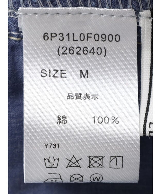 Green Parks ・ＥＬＥＮＣＡＲＥ　ＤＵＥ　センターシームデニムパンツ Light Indigo