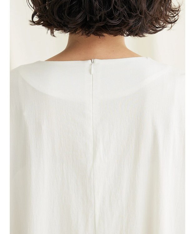 CRAFT STANDARD BOUTIQUE レーヨンデシンドレッシーワンピース Off White