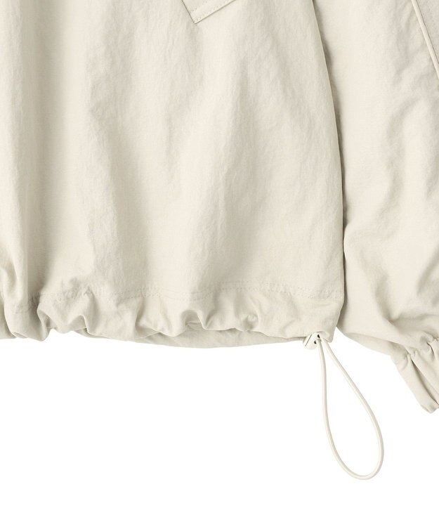 CRAFT STANDARD BOUTIQUE ギャザーヘムブルゾン Light Beige