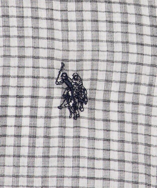 WEGO U.S. POLO ASSN.別注 フレンチスリーブシャツ ホワイト