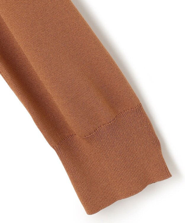 BEIGE， 【WEB限定・S-size】KINABALU / ジョーゼットニット Camel
