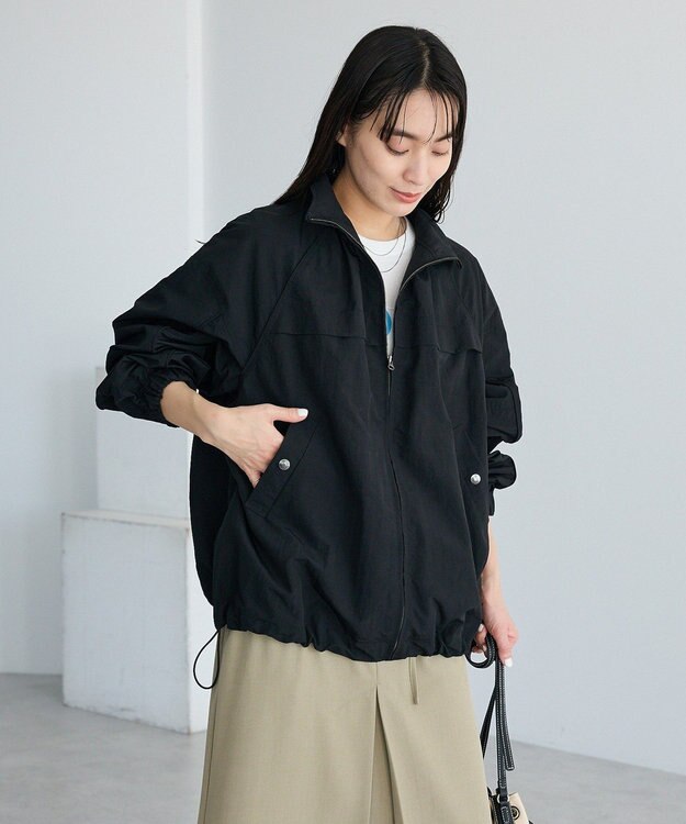 CRAFT STANDARD BOUTIQUE ギャザーヘムブルゾン Black