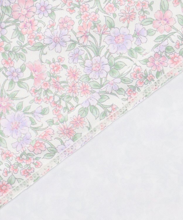 組曲 KIDS 【SS-Lサイズ】 ボタニカルフラワースイムウェア(セパレート) ラベンダー