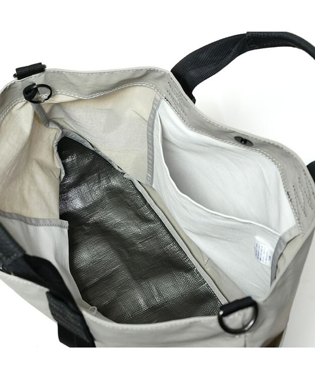 Regalo Felice 【軽量＆防水 / キズが付きにくい】2wayトート中 / REGALO LGY(ライトグレー)