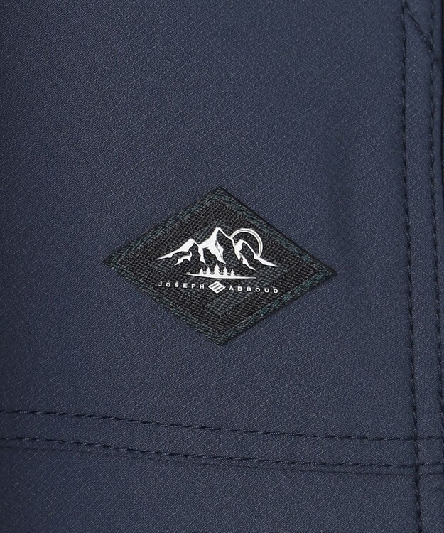 JOSEPH ABBOUD MOUNTAIN 【2WAYストレッチ/ECO撥水性】2WAYストレッチジャガードパンツ ネイビー系