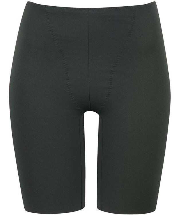 Wing 補整ショーツ あったか裏起毛(肌側) ヒップもおなかもすっきり ウエストがラク 【Ｐパンツ】 一枚ばき可能 ロング丈 KJ4823 ウイング／ワコール ブラック