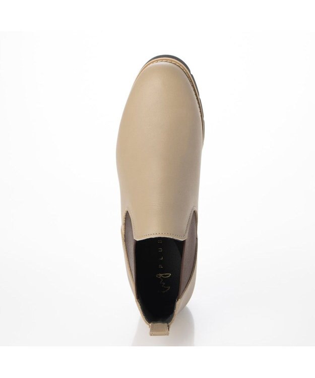 ing <ing>【WEB限定】サイドゴアショートブーツ グレー