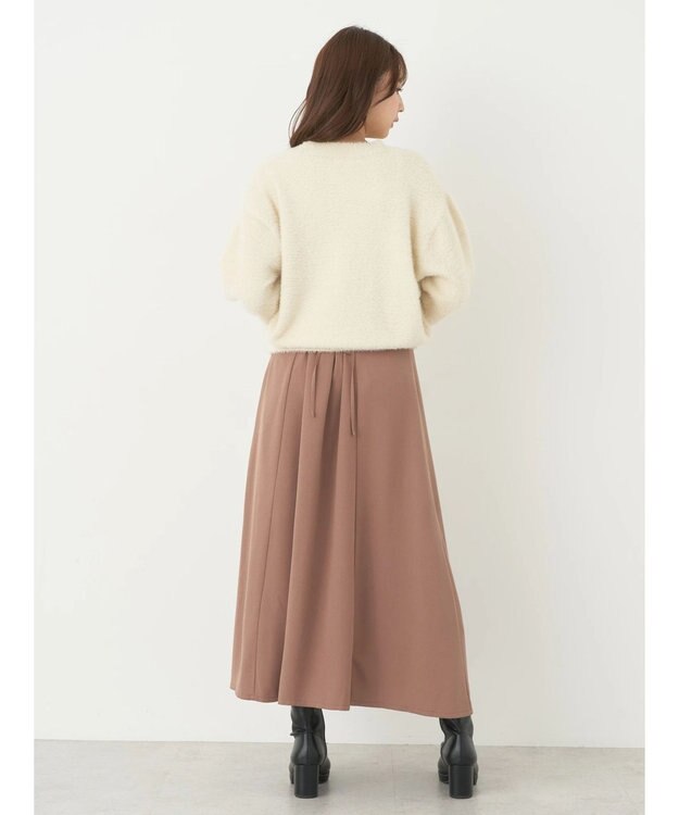 earth music&ecology ミニシャギープルオーバー Ivory