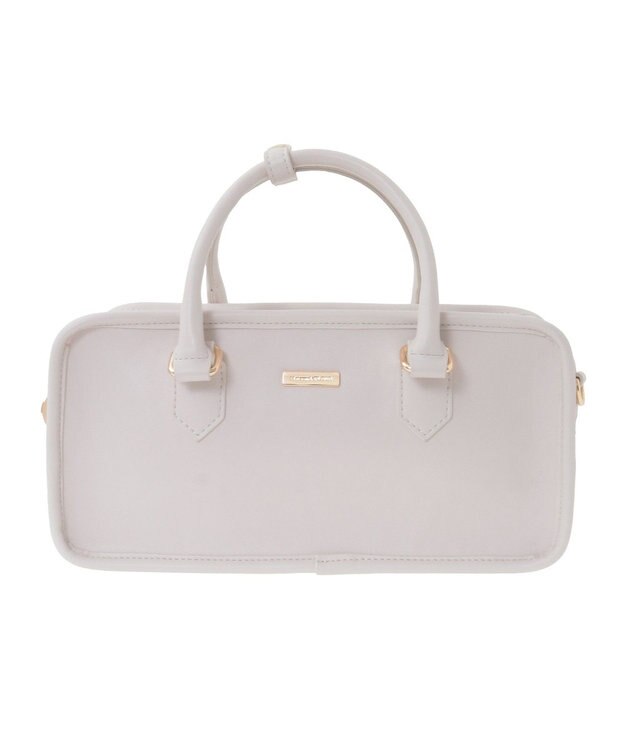 Maison de FLEUR ピンクマニアスクエア2Wayトートバッグ Pink