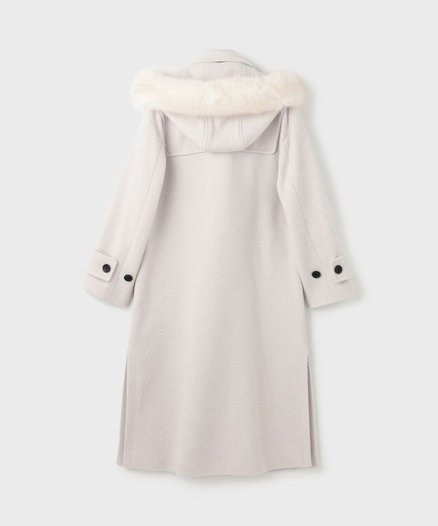 GRACE CONTINENTAL ウールカルゼダッフルコート キナリ