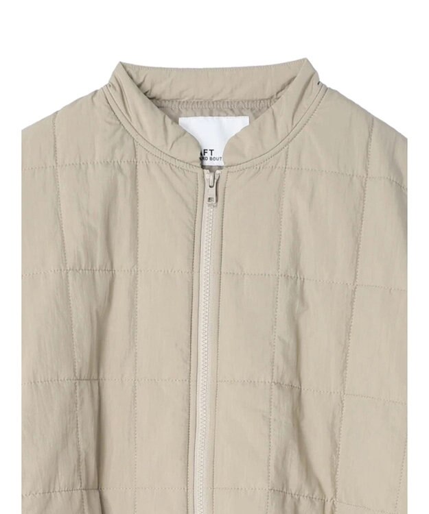 CRAFT STANDARD BOUTIQUE 蓄熱 スクエアキルトブルゾン Beige