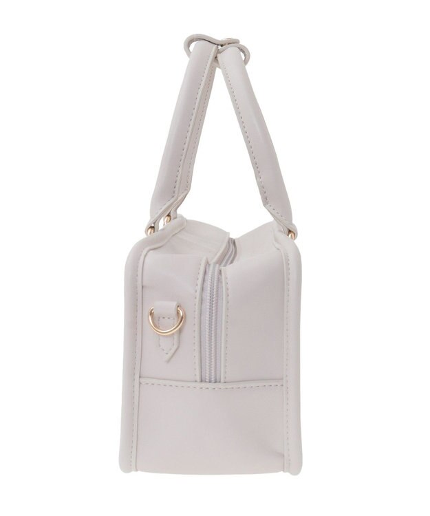 Maison de FLEUR ピンクマニアスクエア2Wayトートバッグ Pink