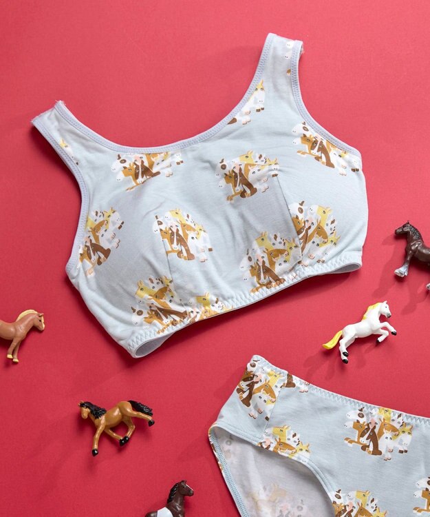 une nana cool 2026年お年賀「まるっとうまくいく」 ナイトアップブラ ノンワイヤーブラ グレー