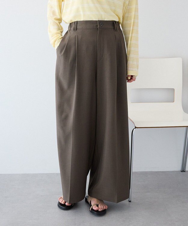 CRAFT STANDARD BOUTIQUE イージースラックス Dark Khaki