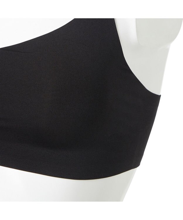 Chacott バッククロスブラトップ（ホットメルト） ブラック