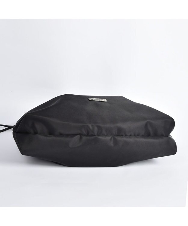 LA BAGAGERIE ドローストリング2WAYトート Mサイズ ブラック×パイソン