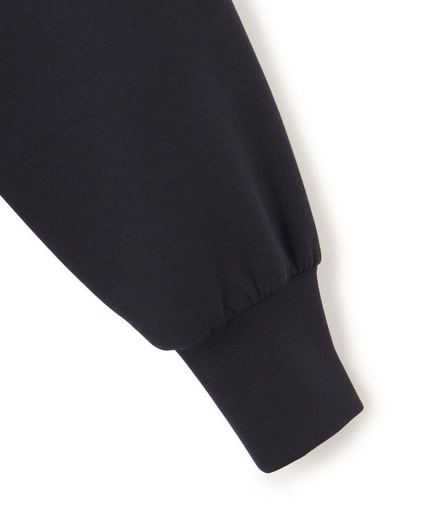 UNFILO L ダブルフェイス ZIPパーカー ネイビー