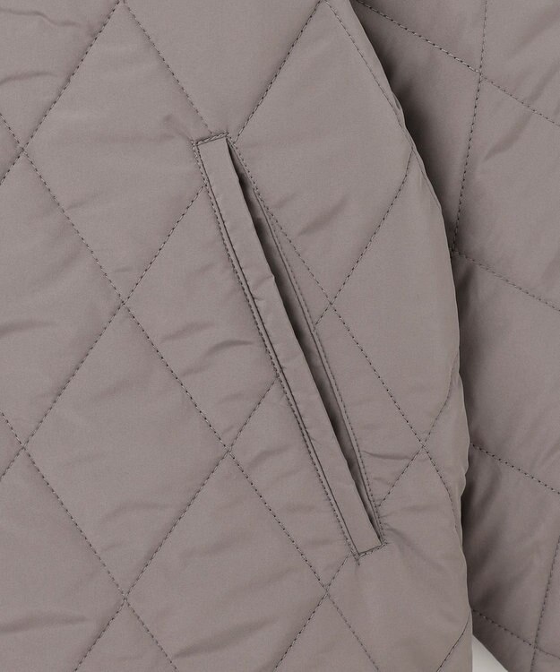 ANY 【洗濯機可/撥水】ダイヤキルトブルゾン モカ