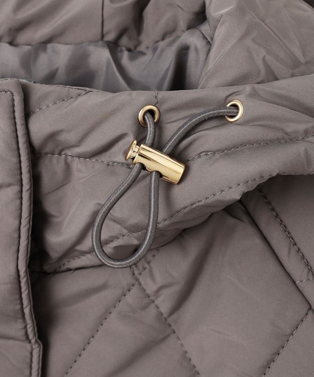 ANY 【洗濯機可/撥水】ダイヤキルトブルゾン モカ