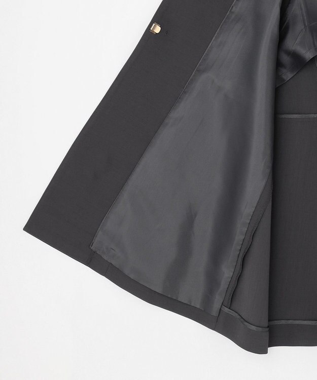 J.PRESS LADIES L 【セットアップ対応・洗える】RELAXIONツイル ジレ スレート系