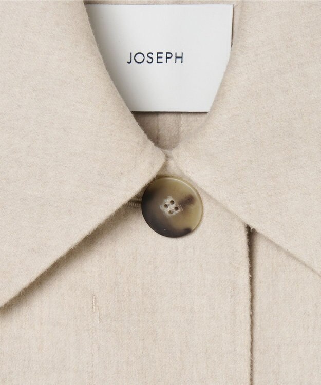 JOSEPH ライトダブルフェイスジャケット Marble Melange