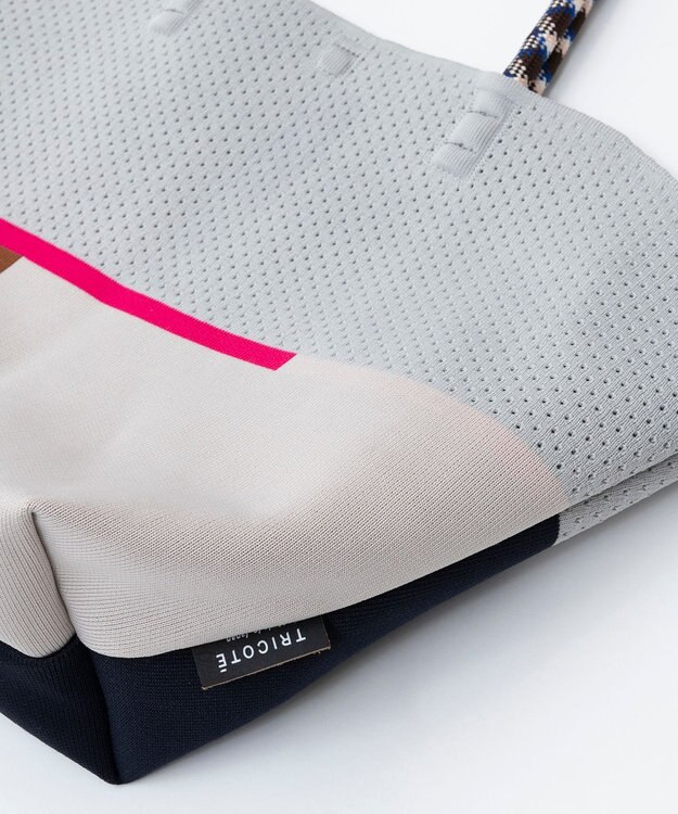 TRICOTE 【 軽くて丈夫・A4サイズ対応】ハーフ メッシュ バッグ 94L.GRAY