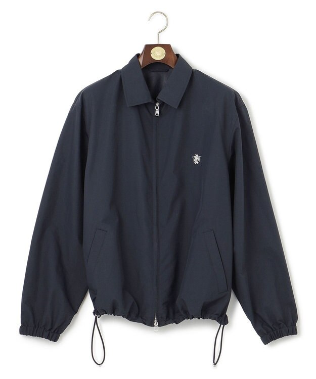 J.PRESS MEN 【KING SIZE】【撥水】ジップアップ コーチブルゾン ネイビー系