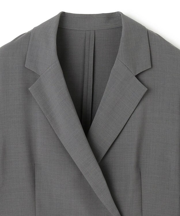 UNFILO TENNEN TOUCH ハーフスリーブジャケット グレー